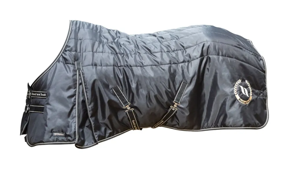 Couverture de box Back on Track Millie 200g - 125 cm - Noir Solde