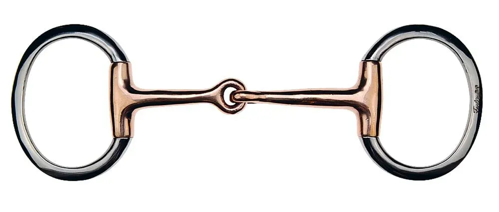 Mors olive Feeling cuivre anneaux plats - 115 mm Dernire Chance