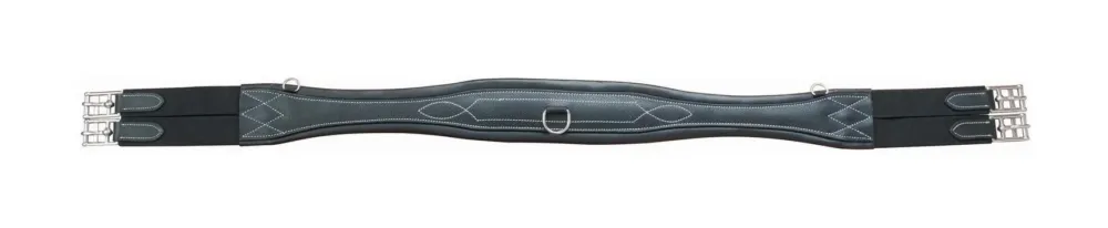 Sangle anatomique en cuir grain T de T - 135 cm - Noir Acheter Direct