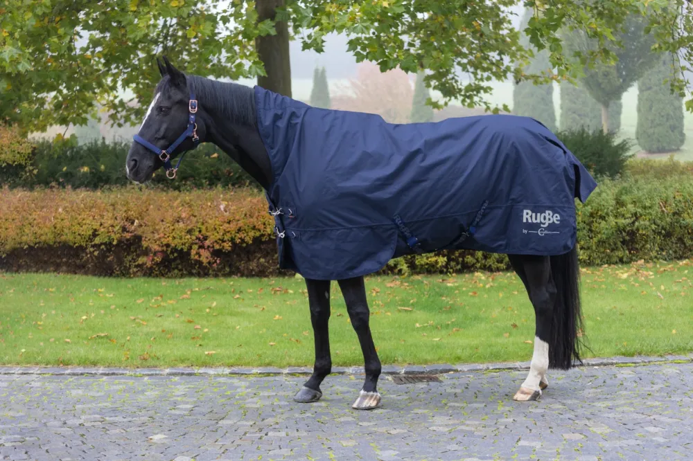 Couverture d'extrieur RugBe HighNeck Covalliero - 105 cm - Marine fonc Offre Du Jour
