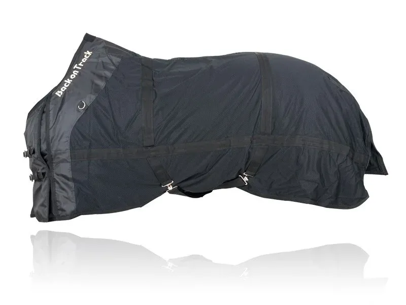 Couverture filet Back On Track - 165 cm - Noir Bon Plan