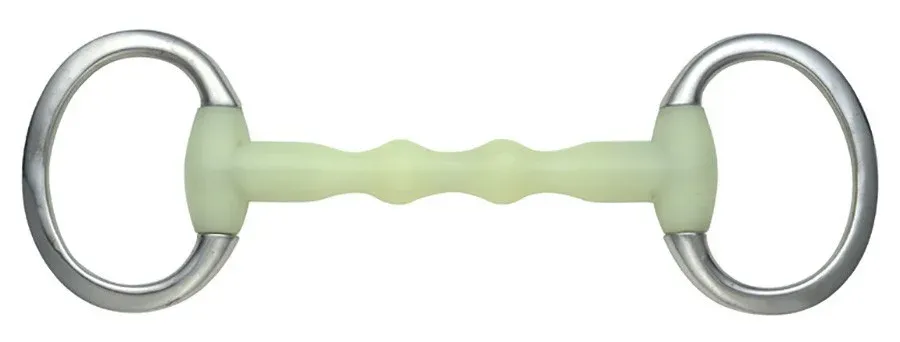 Satisfait Ou Rembours Mors droit rsine pomme Equikind olives - 140 mm