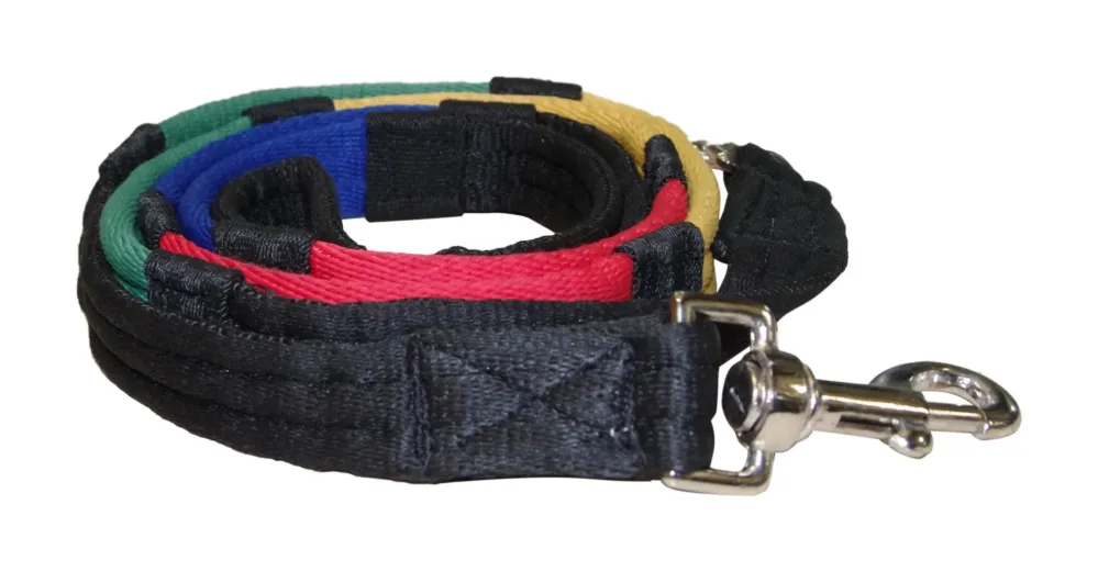 Rnes ducatives mousquetons Canter - Shetland - Bleu / vert / jaune / rouge Prix Choc