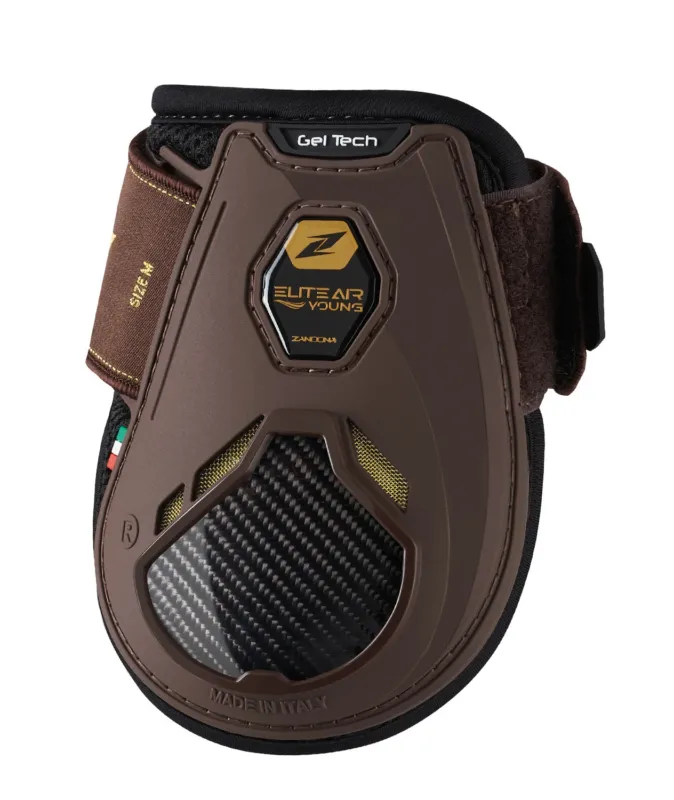 Protge-boulets Zandona Elite Air Comptition jeunes chevaux - M - Marron Offre Du Jour