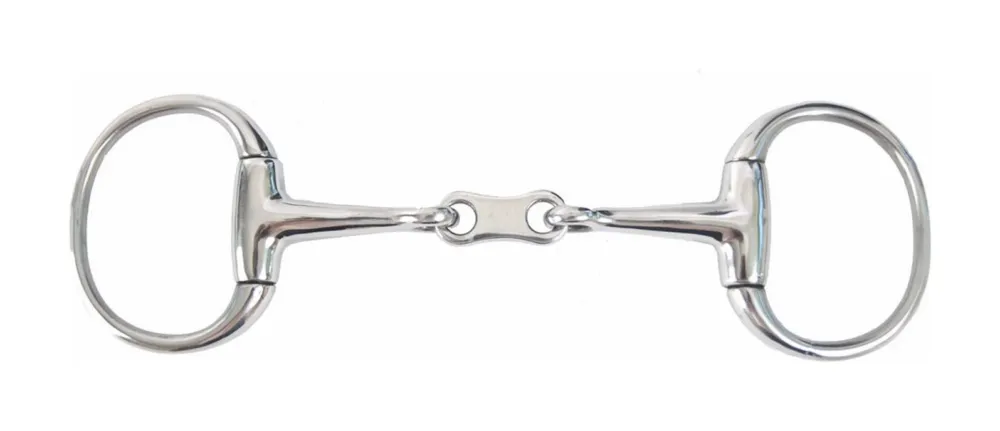 Nouveaut Mors olive creux double brisure T de T - 115 mm