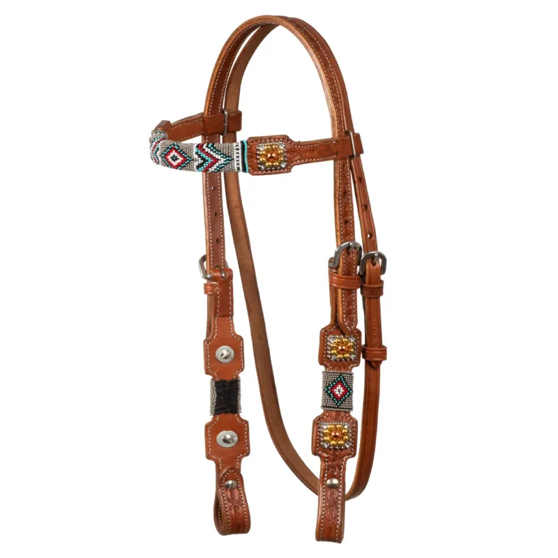 Nouvel Arrivage Bride avec dcorations perles de style Navajo Pool's