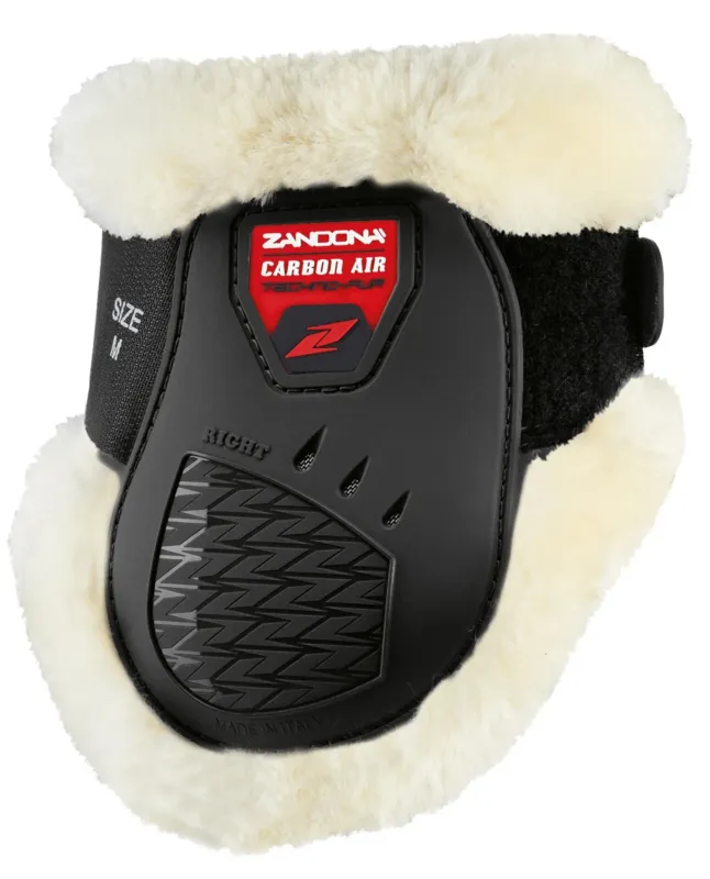 Protge-boulets mouton Zandona Carbon Air Techno jeunes chevaux - XL - Noir Commander Vite