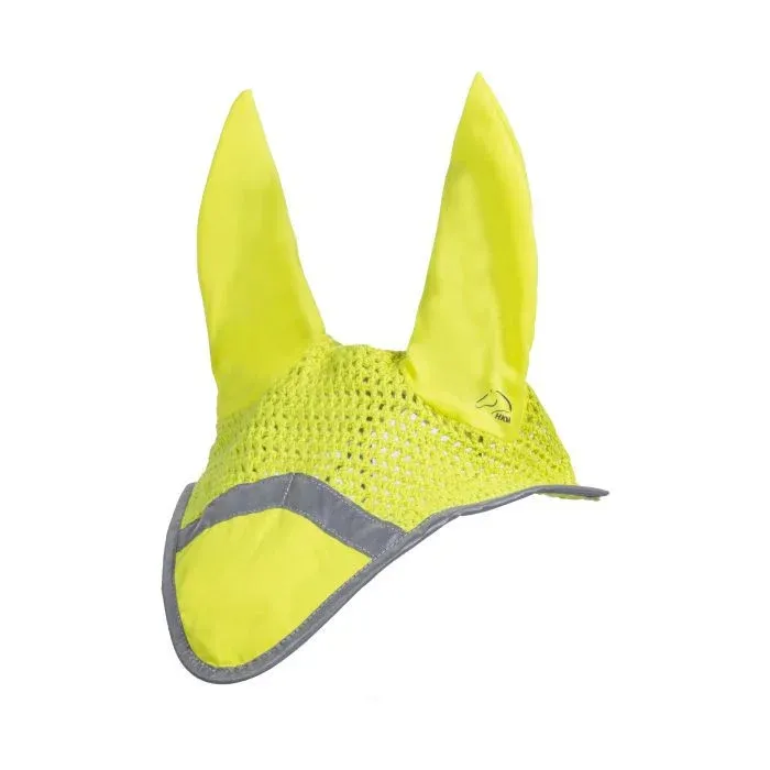 Bonnet anti-mouches Reflective HKM - Cob - Noir / argent Acheter En Ligne