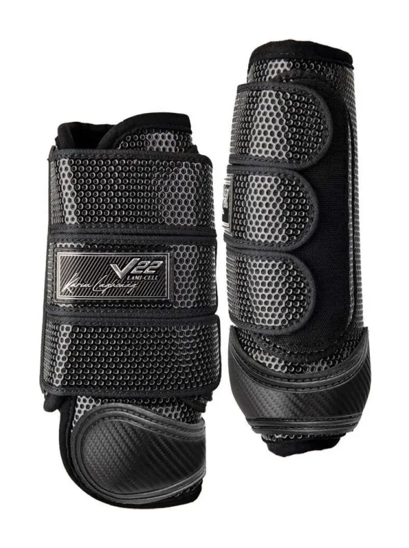 Gutres de cross Lami-Cell V22 avant - M - Noir Must-Have