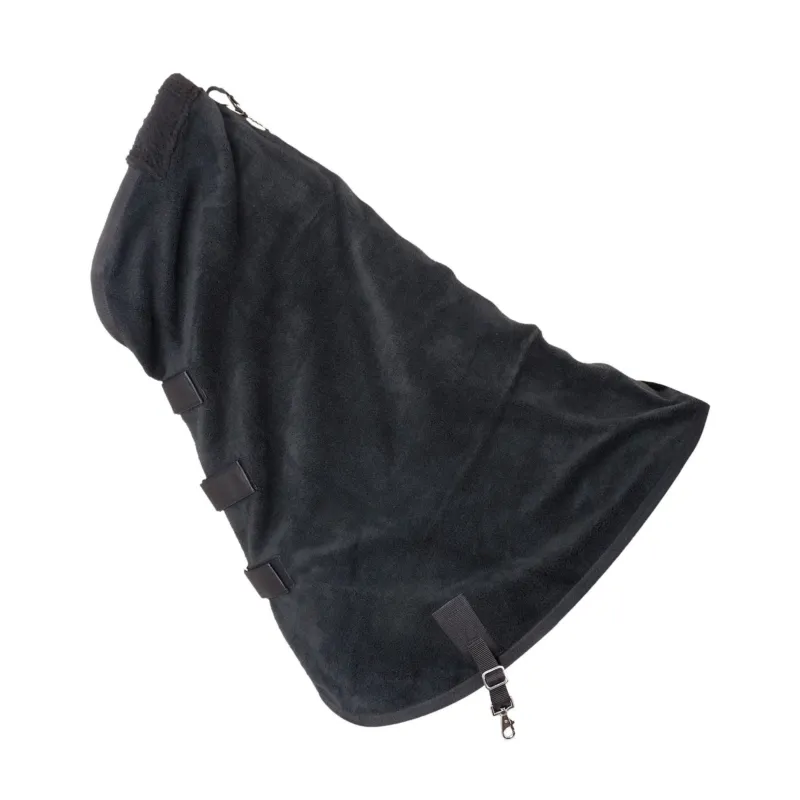 Meilleur Prix Couvre-cou Back on Track pour couverture polaire - 165 cm - Noir