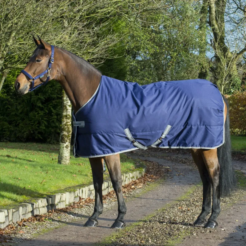 Couverture d'curie Bucas Freedom Stable 150g - 125 cm - Bleu marine Meilleur Prix