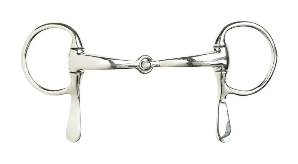 Bon Plan Mors attelage brise demi courbe Finn-Tack - 135 mm