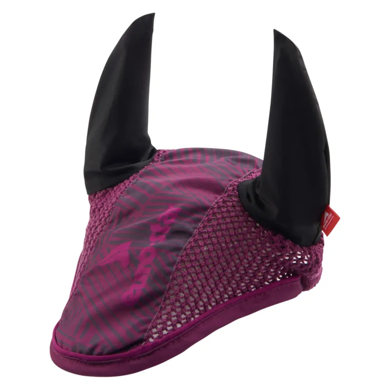 Livraison Gratuite Bonnet anti-mouches Euro-Star Loren - Cheval - Dark purple