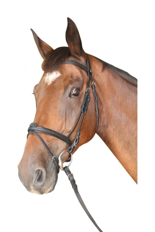 Bridon Cabourg Combin Privilege Equitation - Poney - Marron Pas Cher