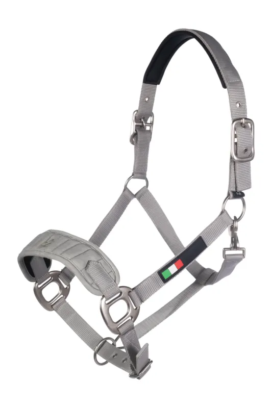Licol Livigno HKM – Poney – Gris pierre Produit De Marque