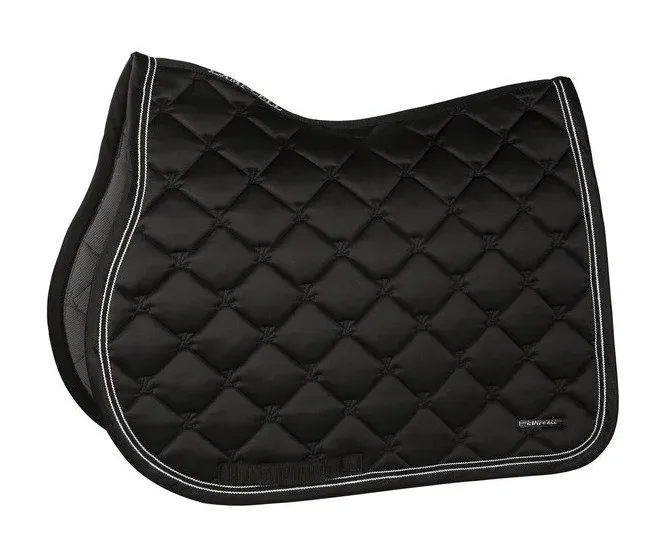 Bon March Tapis de selle Lami-Cell Venus - Cheval dressage - Noir
