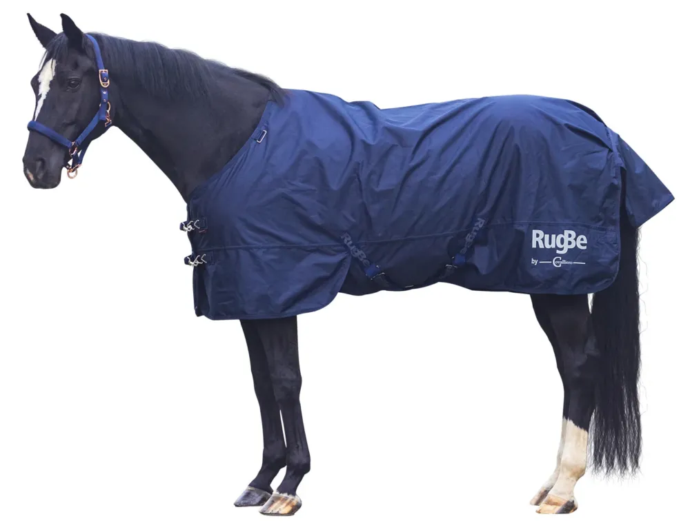 Couverture dhiver RugBe IceProtect 300 Covalliero - 165 cm - Marine fonc Haute Qualit