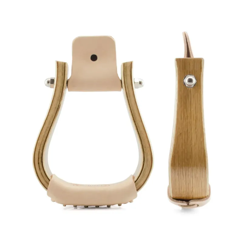 triers western Pool's en bois avec semelle cuir Commande En Gros