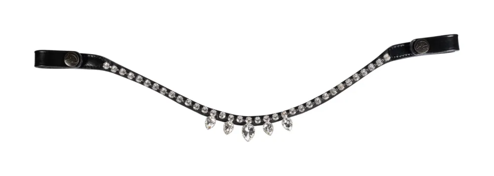 Frontal Alisha HKM - Cob - Noir / blanc Haute Qualit