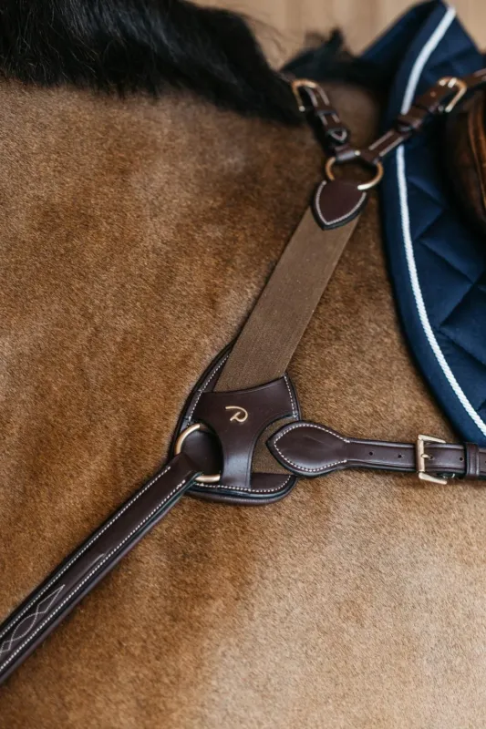 Protection collier de chasse 5 points elastique Dy'on - Brun Offre Exclusive