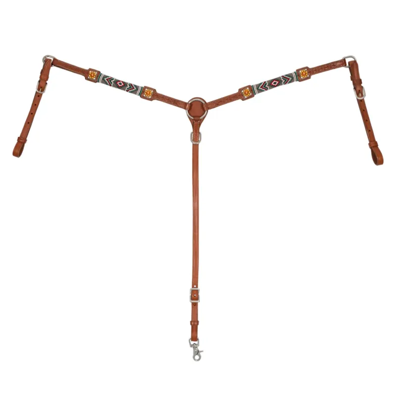 Collier de chasse avec dcorations perles Navajo Pool's Super Prix