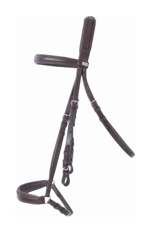Vente Directe Bridon Michel Robert Tde T muserolle allemande T de T - Poney - Havane fonc