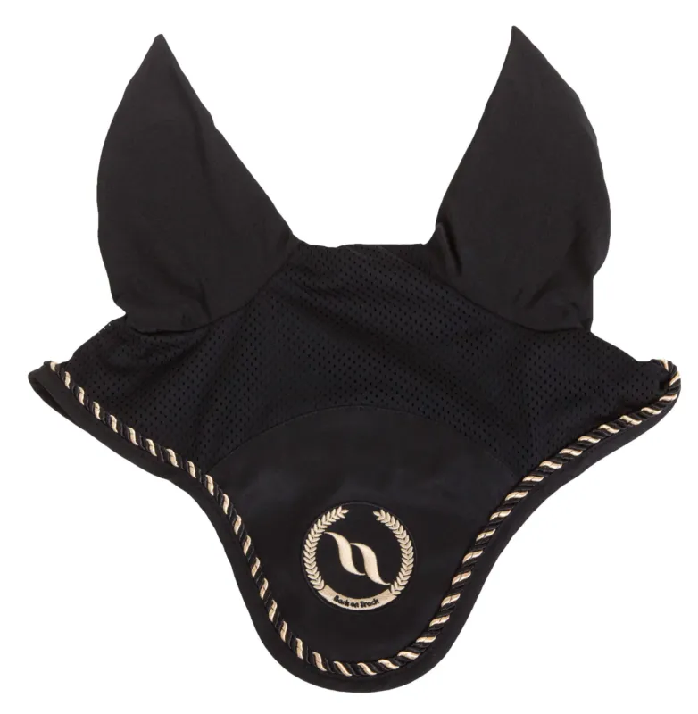 Promotion Saisonnire Bonnet chasse-mouches Back On Track oreilles - Cheval - Noir