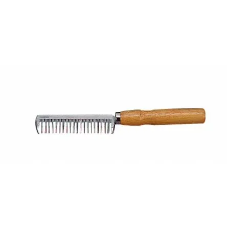Certifi Peigne crins Manche Bois#