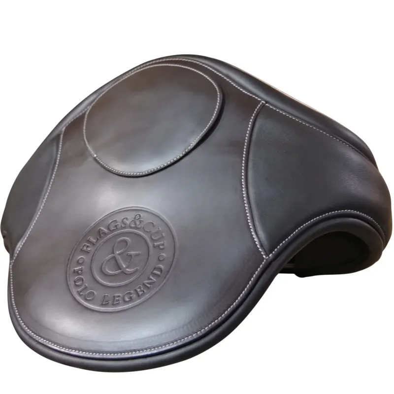 Prix Cass Sangle bavette Comfort Flags & Cup - 130 cm - Marron