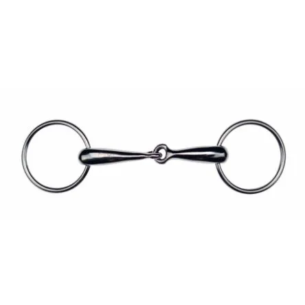 Mors 2 anneaux creux Feeling - 165MM - INOX - 19MM Meilleure Vente