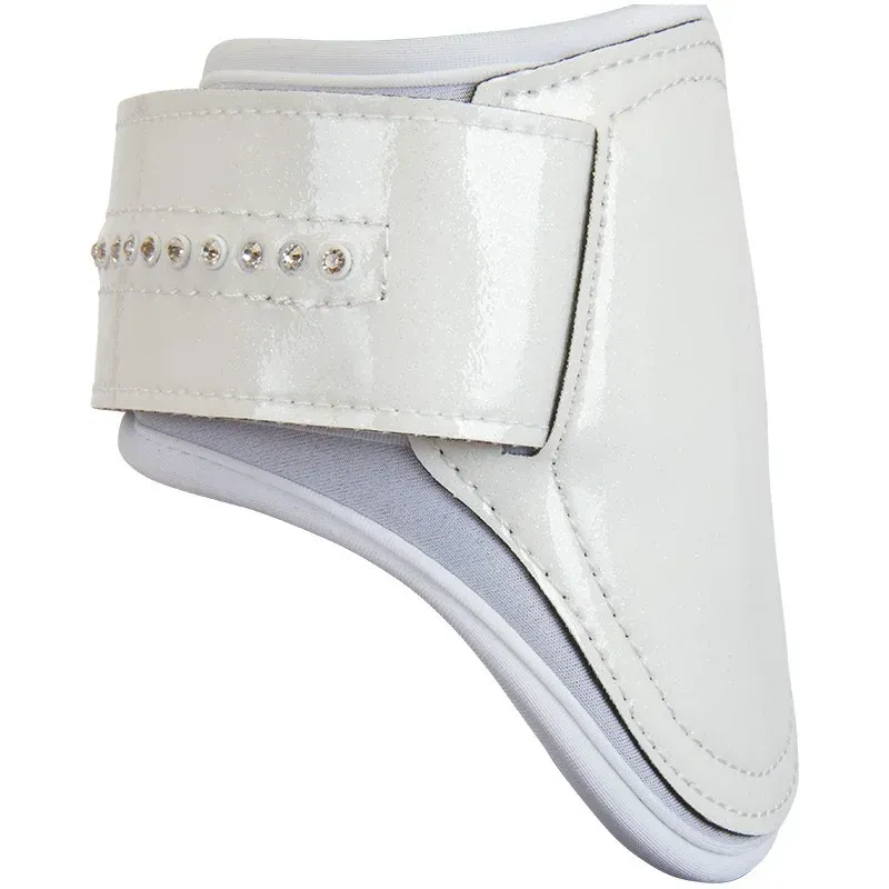 Authentique Protge-boulets Imperial Riding Shiny Sparkling – Cheval – Blanc tincelant