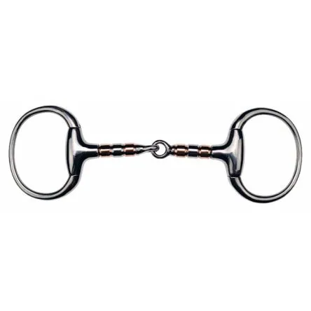Mors olives a rouleaux Feeling - 115MM - INOX/CUIVRE - 13MM Affaire Saisir
