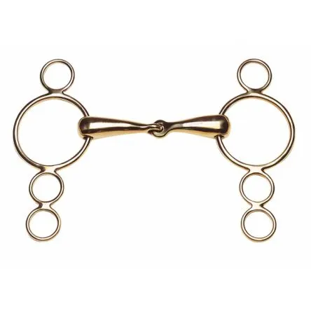 Mors rglable 4 anneaux en Cyprium - 135MM - CYPRIUM - 21MM Prix Bas