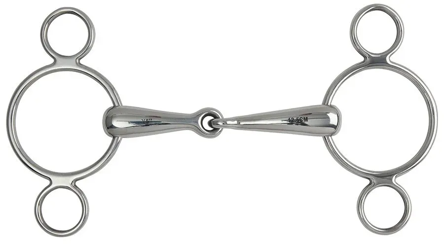 Must-Have Mors Pessoa 2 anneaux Shires - 150 mm - Acier inoxydable