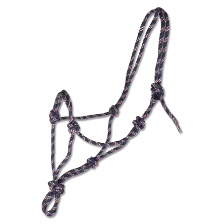 Licol Ethologique Waldhausen - ROSE/BLEU - PONEY Produit De Marque