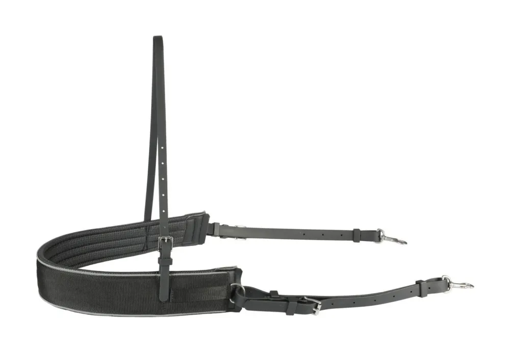 Bricole d'entranement synthtique Finn-Tack Pro - Noir Offre Spciale