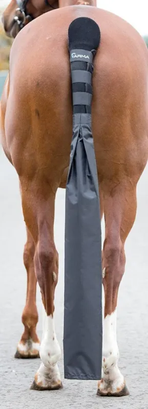 Protge queue doubl avec sac dtachable Arma Shires - Noir Populaire