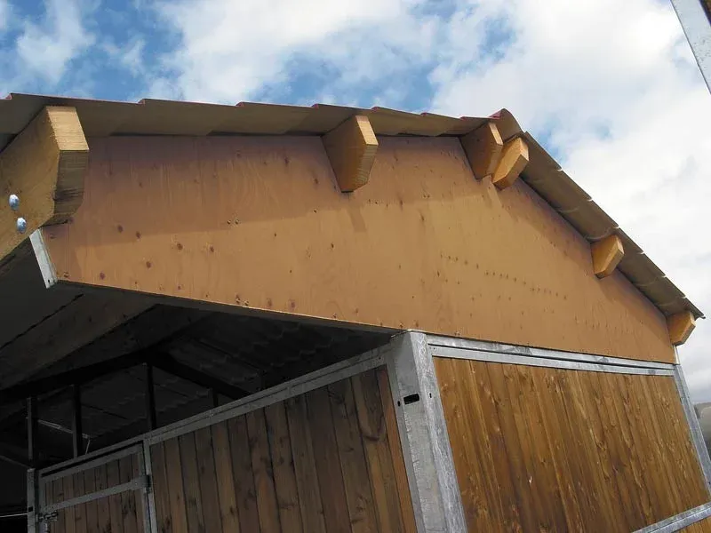 Cloisonnement intermdiaire de ferme pour abri double pente La Ge Nouvelle Collection