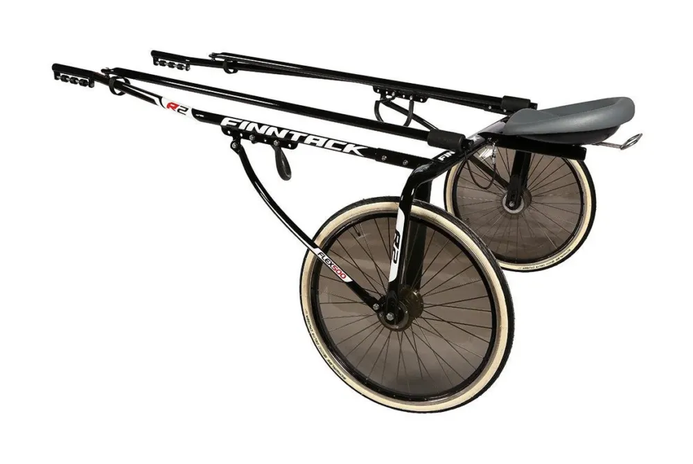 Sulky poney Finn-Tack R2 QH sans les roues - Noir Acheter Direct