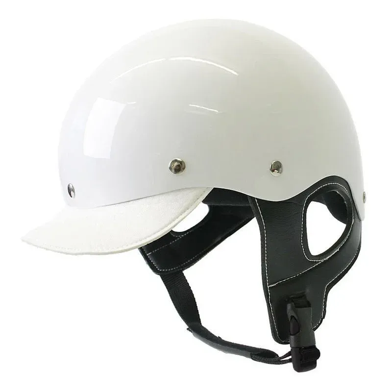 Affaire Saisir Casque de trot Finn-Tack Pro - XL / 62 - Blanc