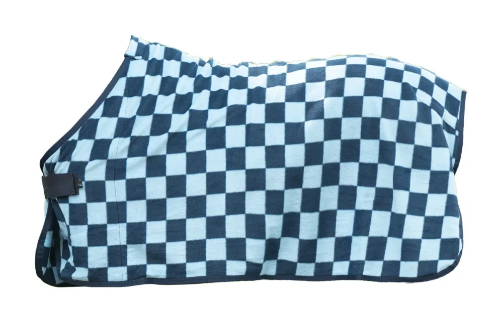 Petit Prix Couverture schante HKM Henni shettys - 85 cm - Marine / bleu