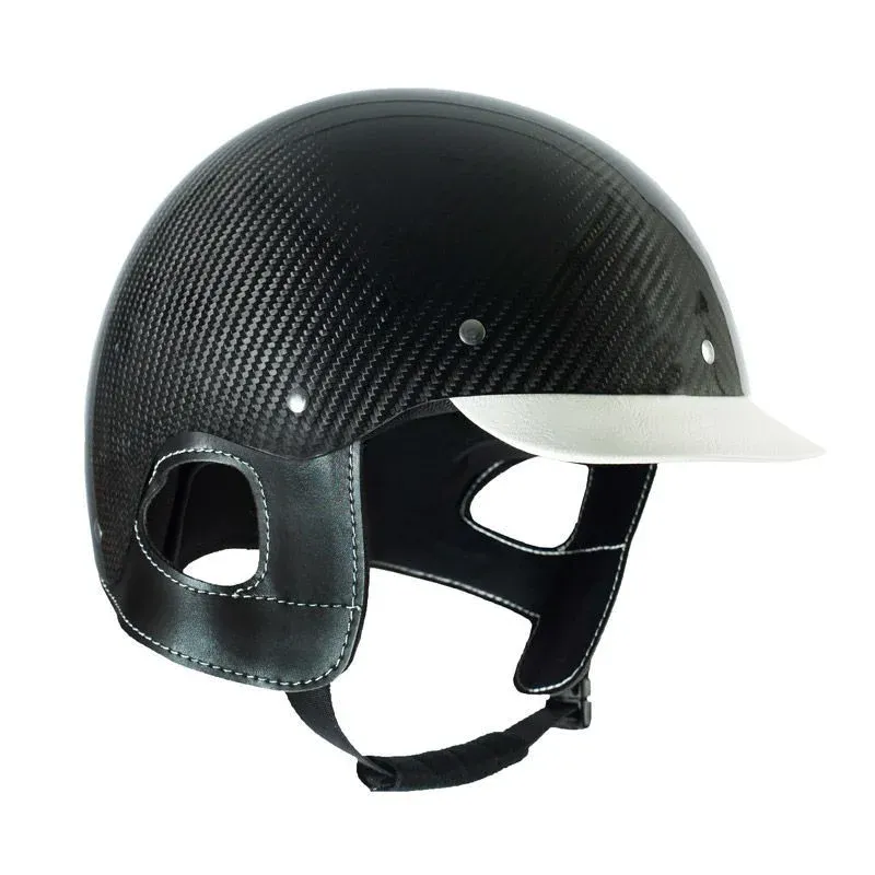 Casque Finn-Tack Elite fibres de carbone - M / 58 - Noir Bon March