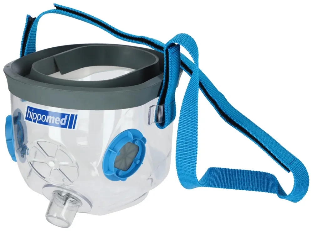 Achat Immdiat Masque dinhalation AirOne avec accessoires Hippomed – Cheval de trait