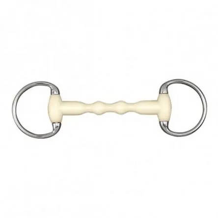 Jusqu puisement Des Stocks Mors Happy Mouth Olive Droit Poney/Bride - 105MM - RESINE - 16MM