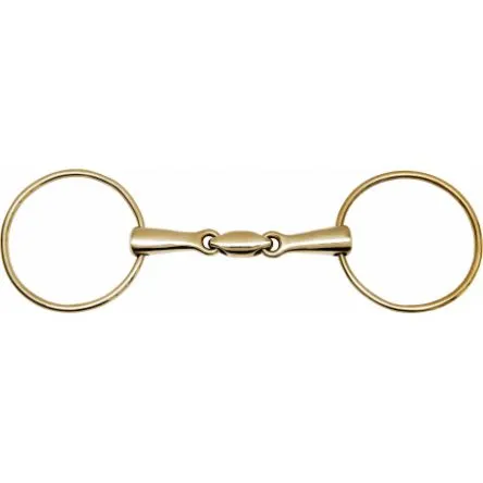 Filet 2 grands anneaux Feeling Anatomic maillechort - 125MM - MAILLECHORT - 21MM Livraison Express