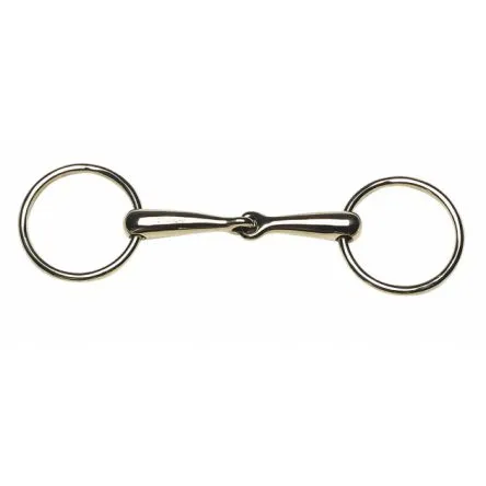 Livraison Express Mors 2 anneaux maillechort Feeling - 135MM - MAILLECHORT - 18MM