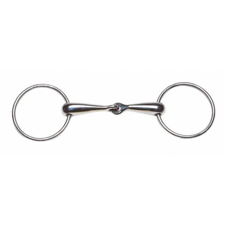 Expdi Aujourdhui Mors 2 anneaux creux grands anneaux Feeling - 135MM - INOX - 19MM