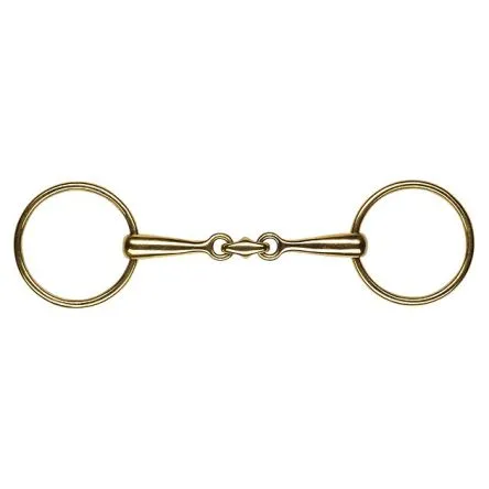Mors 2 anneaux Anatomic en Cyprium canons pleins fins - 125MM - CYPRIUM - 16MM Meilleur Prix