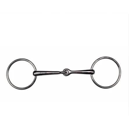 Rduction Mors 2 anneaux canons fins Feeling - 115MM - INOX - 14MM
