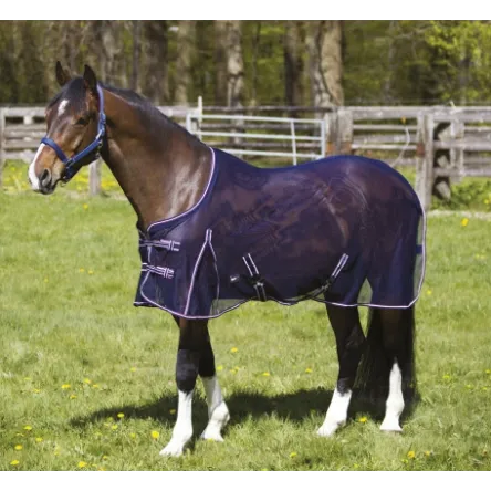 Chemise filet Equit'M - MARINE - 125CM Retour Gratuit
